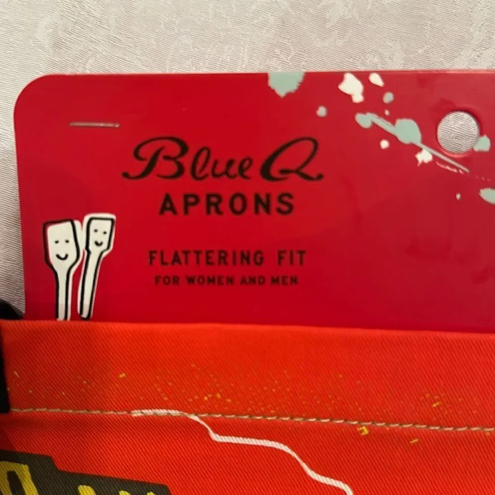 Blue Q Apron Heavy Cotton - “My Meat is Local”